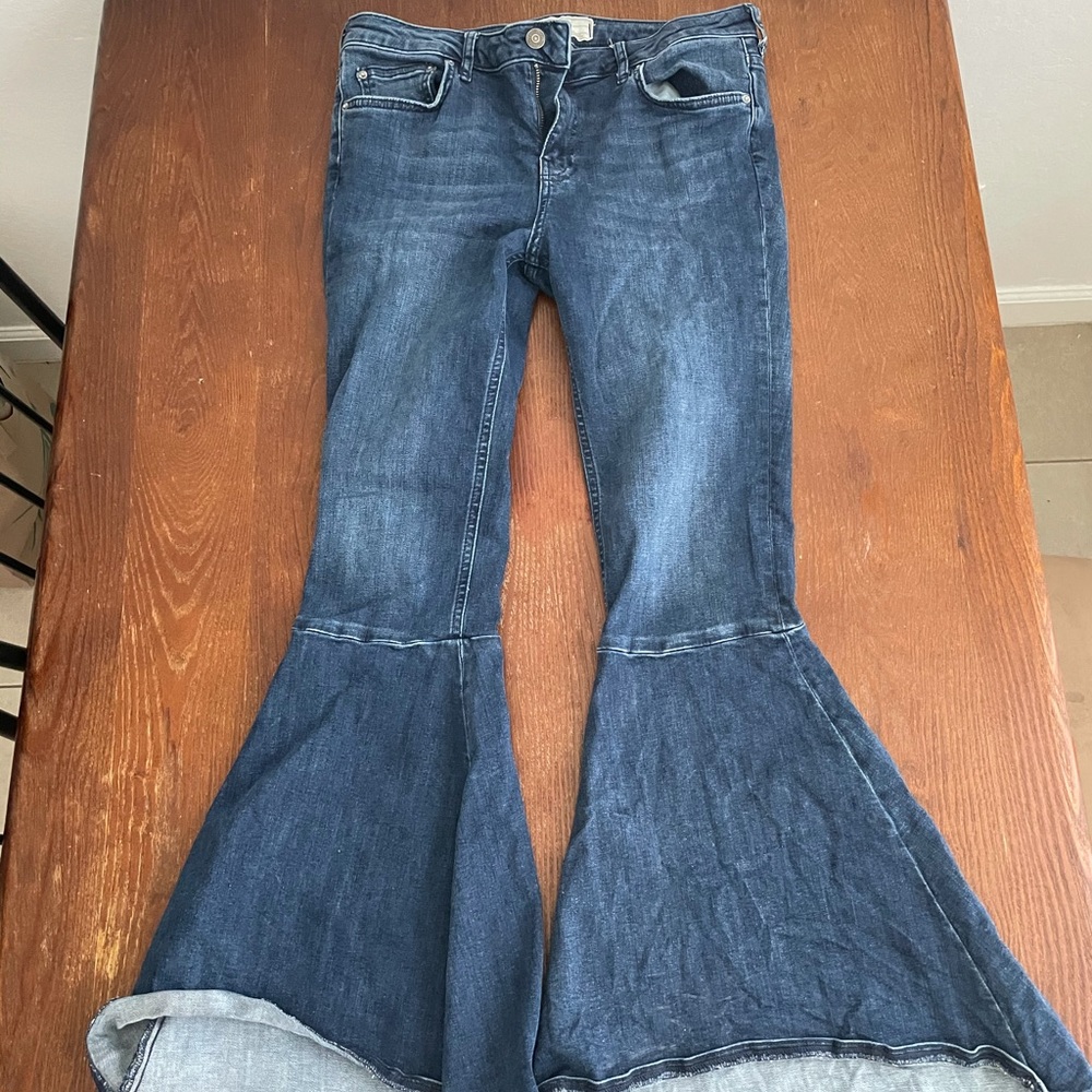 Free People Bell Bottom Jeans